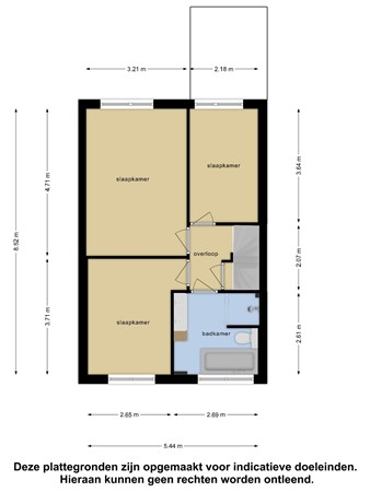 Floorplan - De Volder 7, 5283 ZA Boxtel